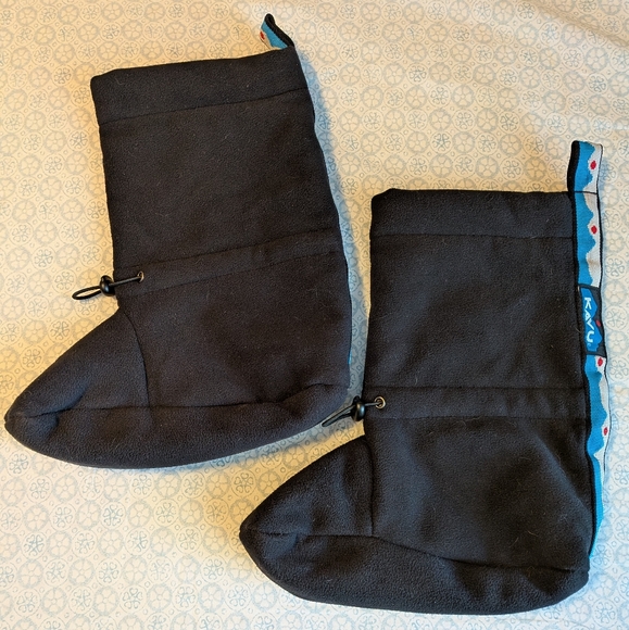 Kavu Cabin Toes Fleece Sherpa Lined Booties - Size S - Picture 1 of 7